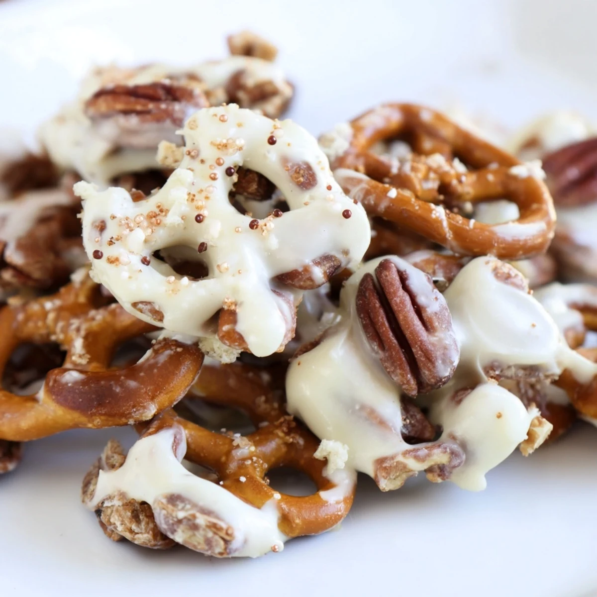 Holiday Snack Gingerbread Pretzel