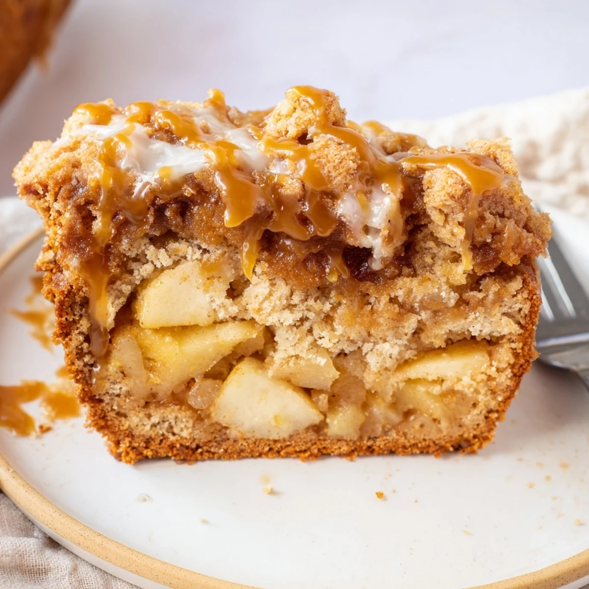 Cream Soda Caramel Apple Loaf
