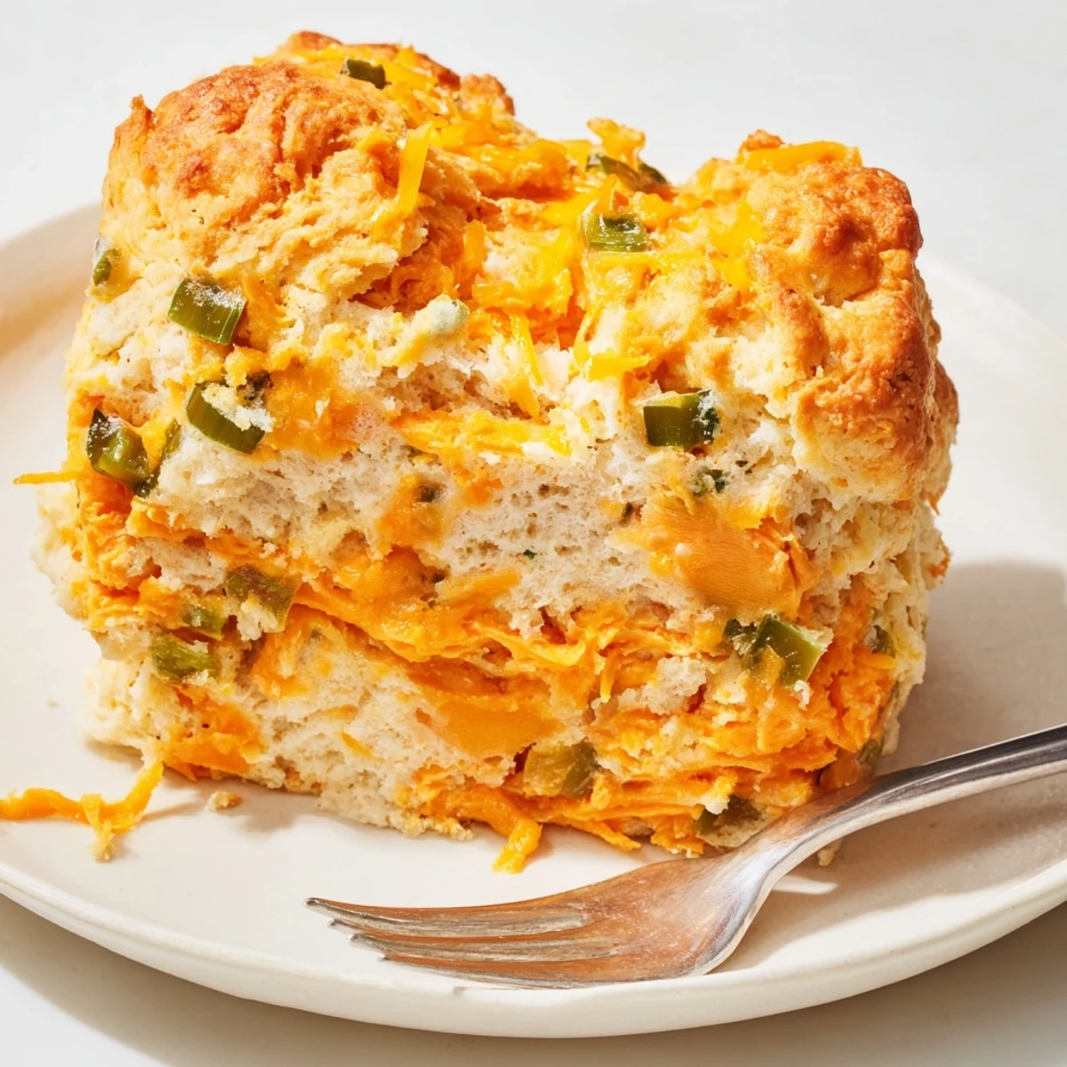 Sweet Potato Cheesy Jalapeño Loaf