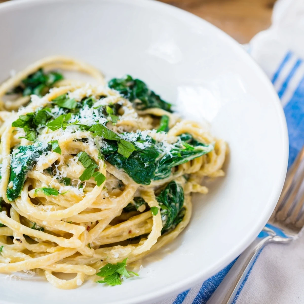 Creamy Greek Yogurt Spinach