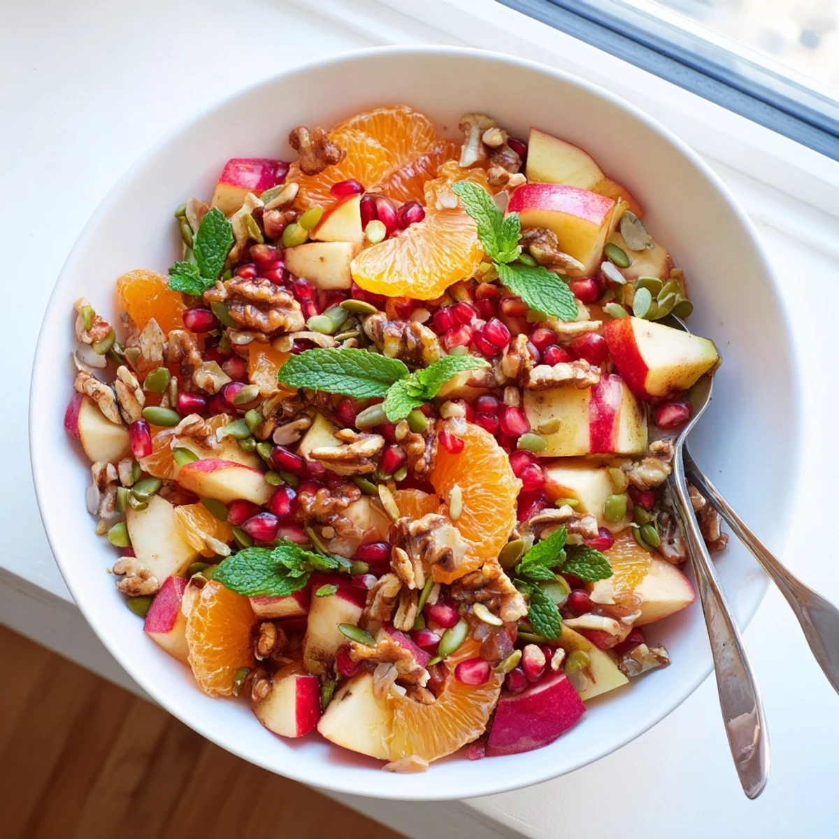 Pomegranate and Walnut Salad