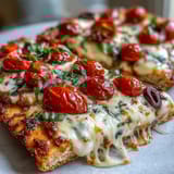 Cottage Cheese Flatbread Pizza