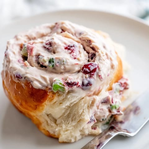 cranberry jalapeño philly rolls