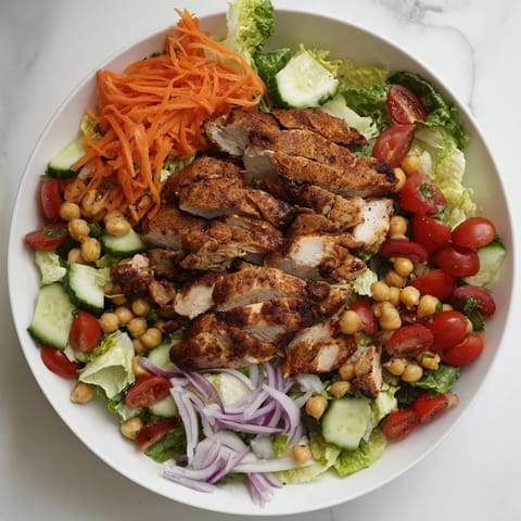 Homemade Chicken Salad features tender chicken mixed with vibrant veggies, ready to enjoy.