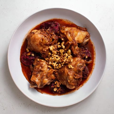 Budget Fesenjan Chicken Thighs