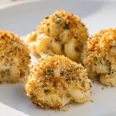 Ditalini Mac and Cheese Bites