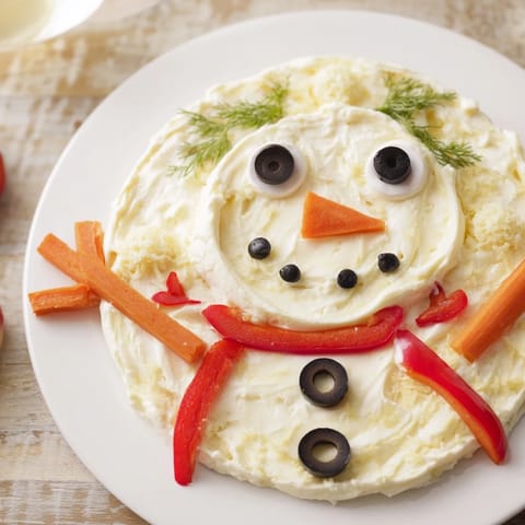 Melted Snowman Dip Bowl