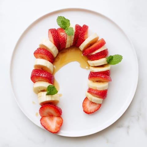 Banana Strawberry Candy Cane