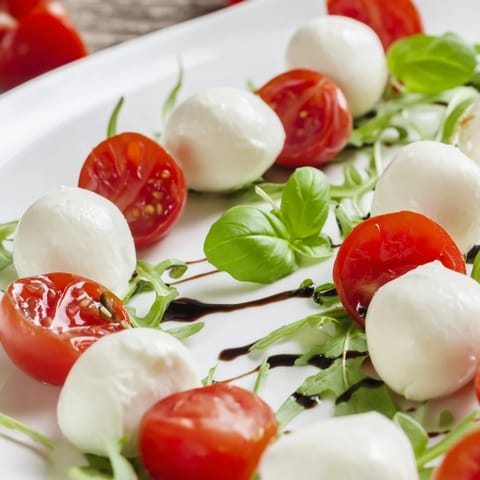 Pearly Strand Mozzarella Salad