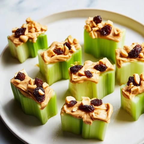 Peanut Butter Celery Sticks