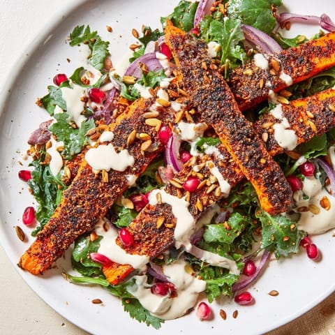 Roasted Carrot Tahini Lemon