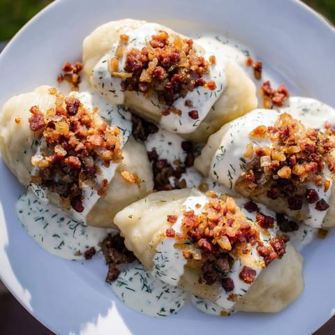 Lithuanian Cepelinai Dumplings