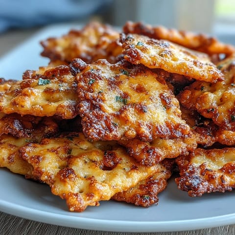 Spicy Sourdough Cheez-Its with jalapeño and smoked paprika: golden, crispy crackers with a tangy sourdough kick and a hint of smoky heat. Perfect for snacking or entertaining guests.