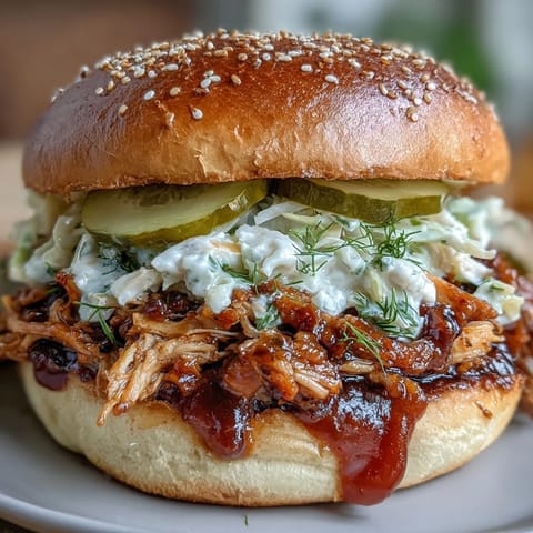 BBQ Baby Shower Chicken Sliders
