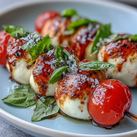 Bridal Shower Caprese Skewers