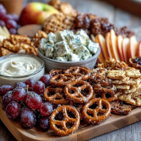 Pisces Zodiac Snack Board with Blue Fruits and Treats: A dreamy ocean-inspired board filled with vibrant blue fruits, sweets, and whimsical treats for stargazers and party guests.