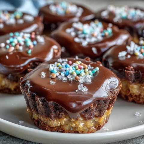 Rich chocolate peanut butter pretzel cups featuring a salty pretzel base, smooth peanut butter center, and decadent chocolate topping—perfect for Easter dessert.