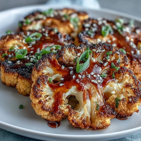 Teriyaki Cauliflower Steaks