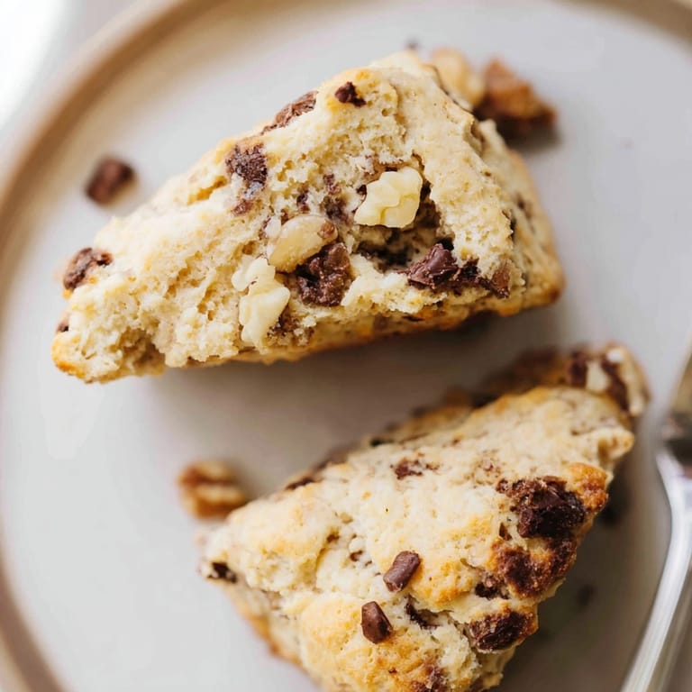 Warm, soft Protein Banana Ricotta Scones; best served with honey and a side of yogurt.