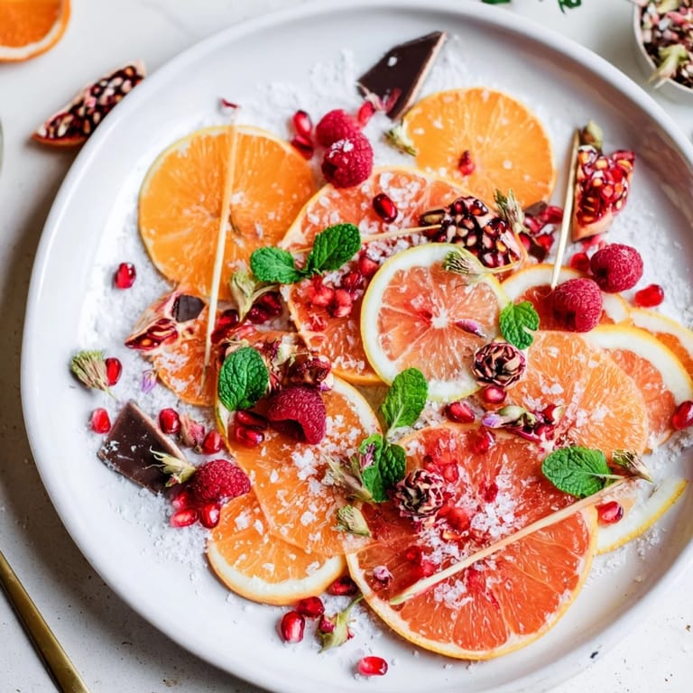 Fresh mint and rose petals accent these lovely Baisers de Minuit, perfect for festive cocktail presentation.