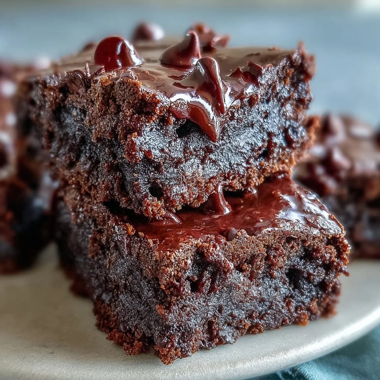 Gluten-free Fiber-Maxxing Bean Brownie Bites showcase rich, dark chocolate frosting.