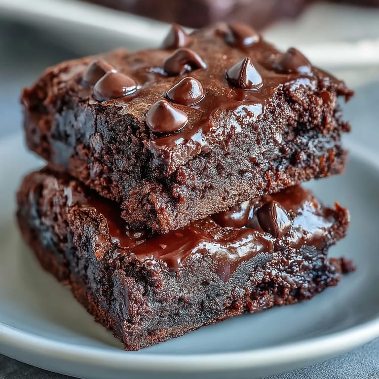 Close-up of moist, dark Fiber-Maxxing Bean Brownie Bites ready to enjoy.